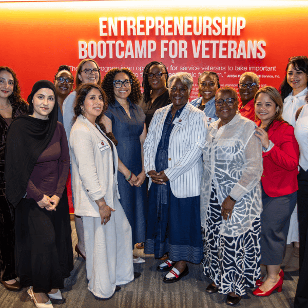 The FSU Jim Moran Institute's Entrepreneurship Bootcamp for Veterans and Families is designed to empower veterans and their families by providing entrepreneurial education, business training and access to a network of experienced entrepreneurs, business leaders and community partners.