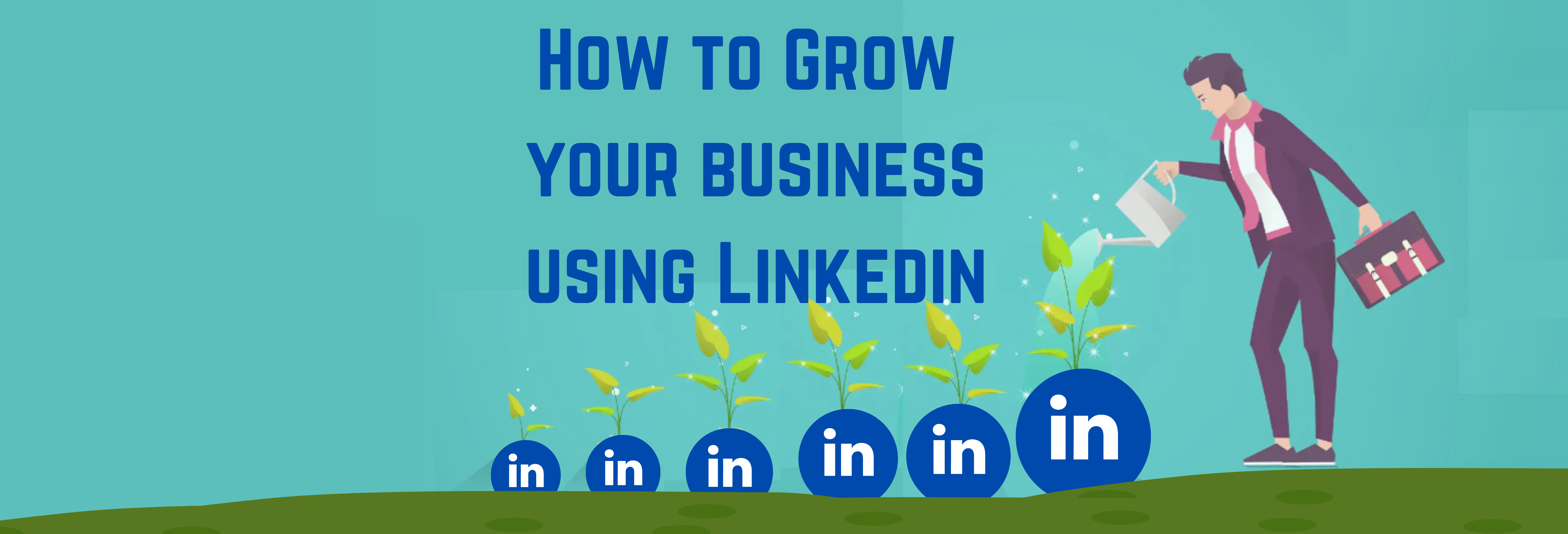 Slide Image of How to Grow your Brand using Linkedin