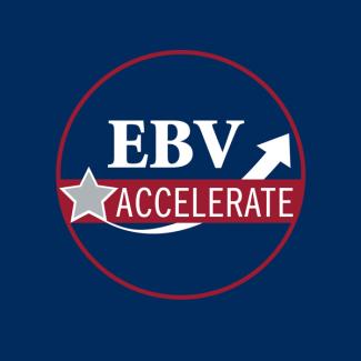 EBV Accelerate Logo